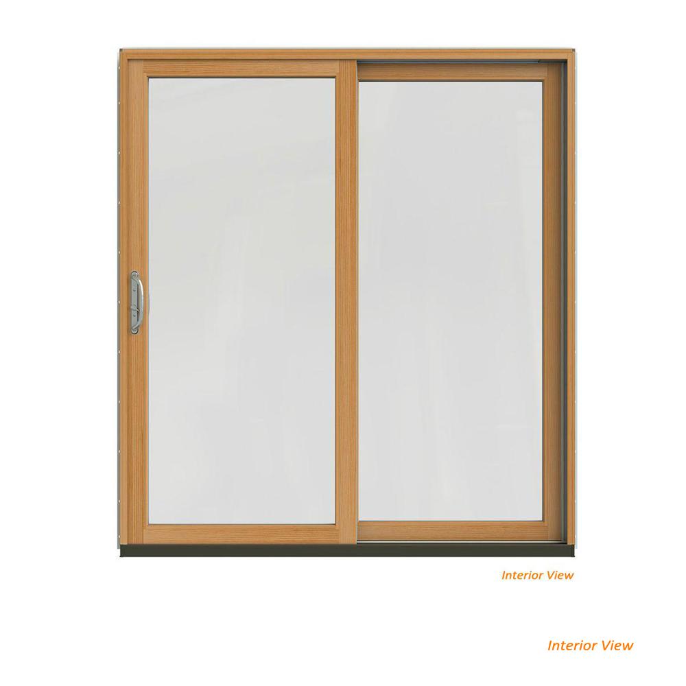 Jeld Wen 72 In X 80 In W 2500 Contemporary Black Clad Wood Right