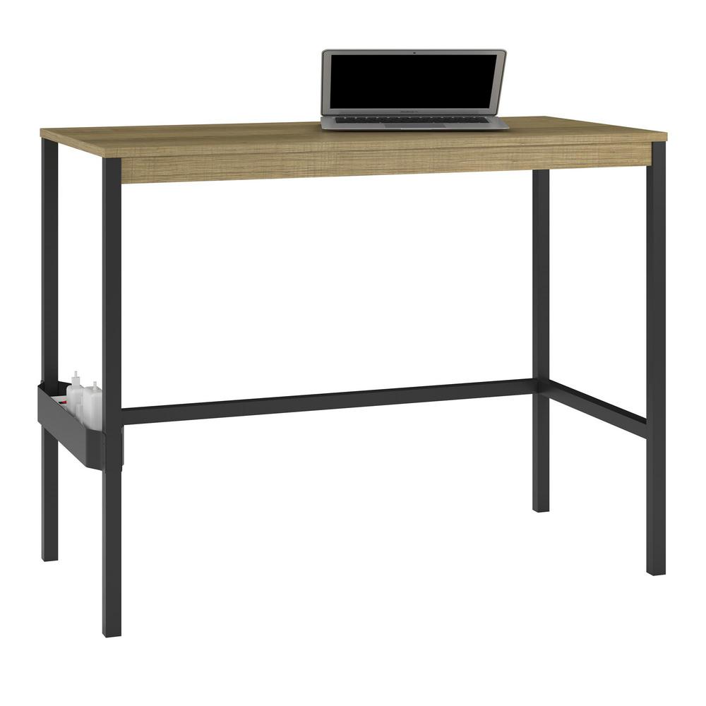Ameriwood Cumbria Golden Oak Computer Desk Hd75293 The Home Depot Ameriwood Cumbria Golden Oak Computer