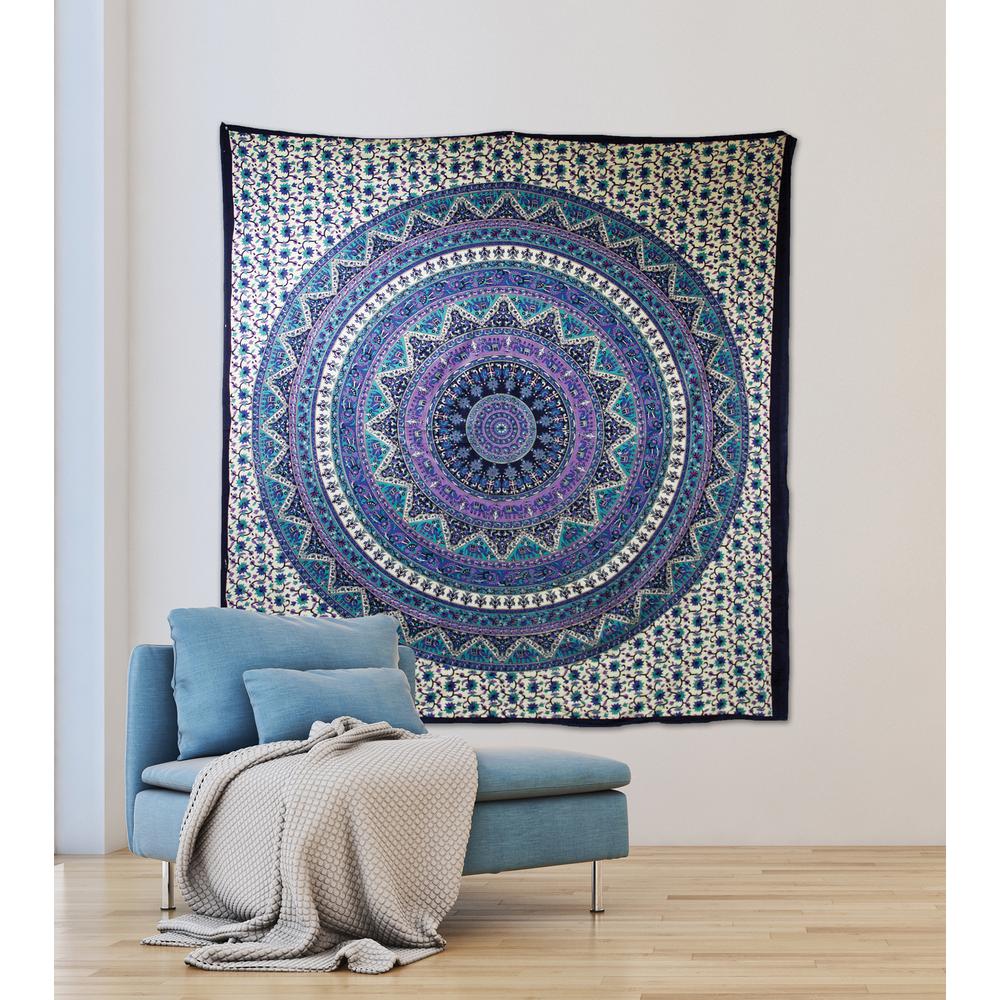 WallPOPs 84.64 in x 92.52 in Anika Wall TapestryWPT2279 The Home Depot