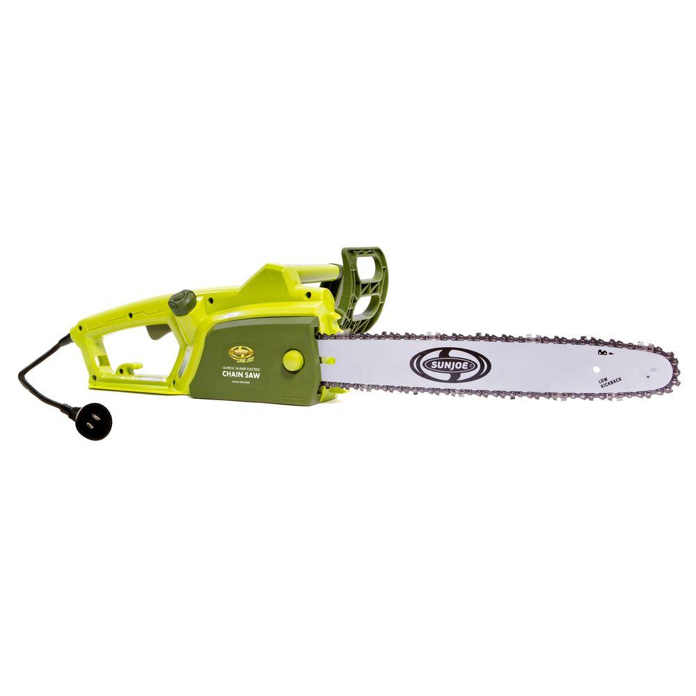 Worx 16 in. 14.5 Amp Electric Chainsaw-WG303.1 - The Home Depot