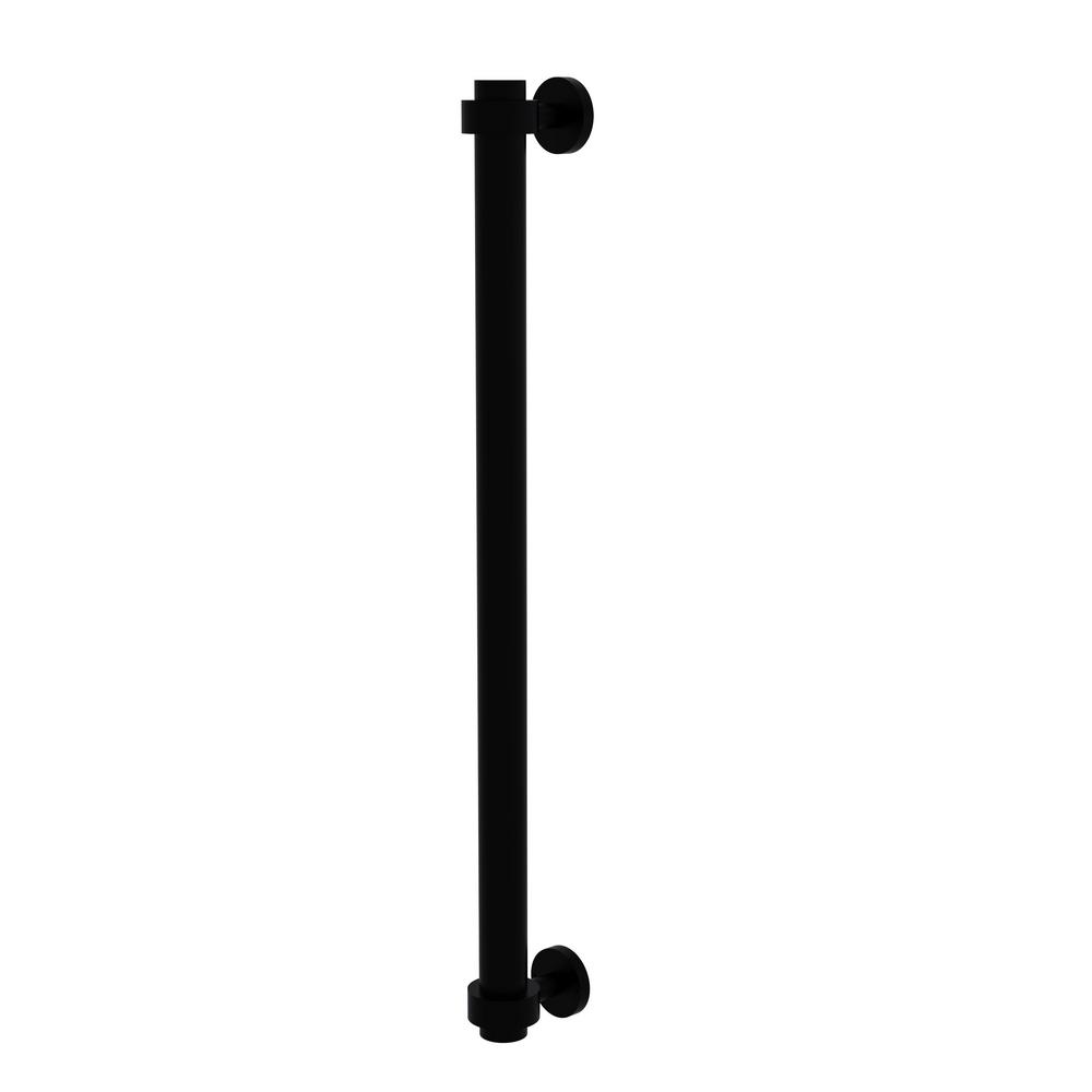 Allied Brass 18 in. Center-to-Center Refrigerator Pull in Matte Black