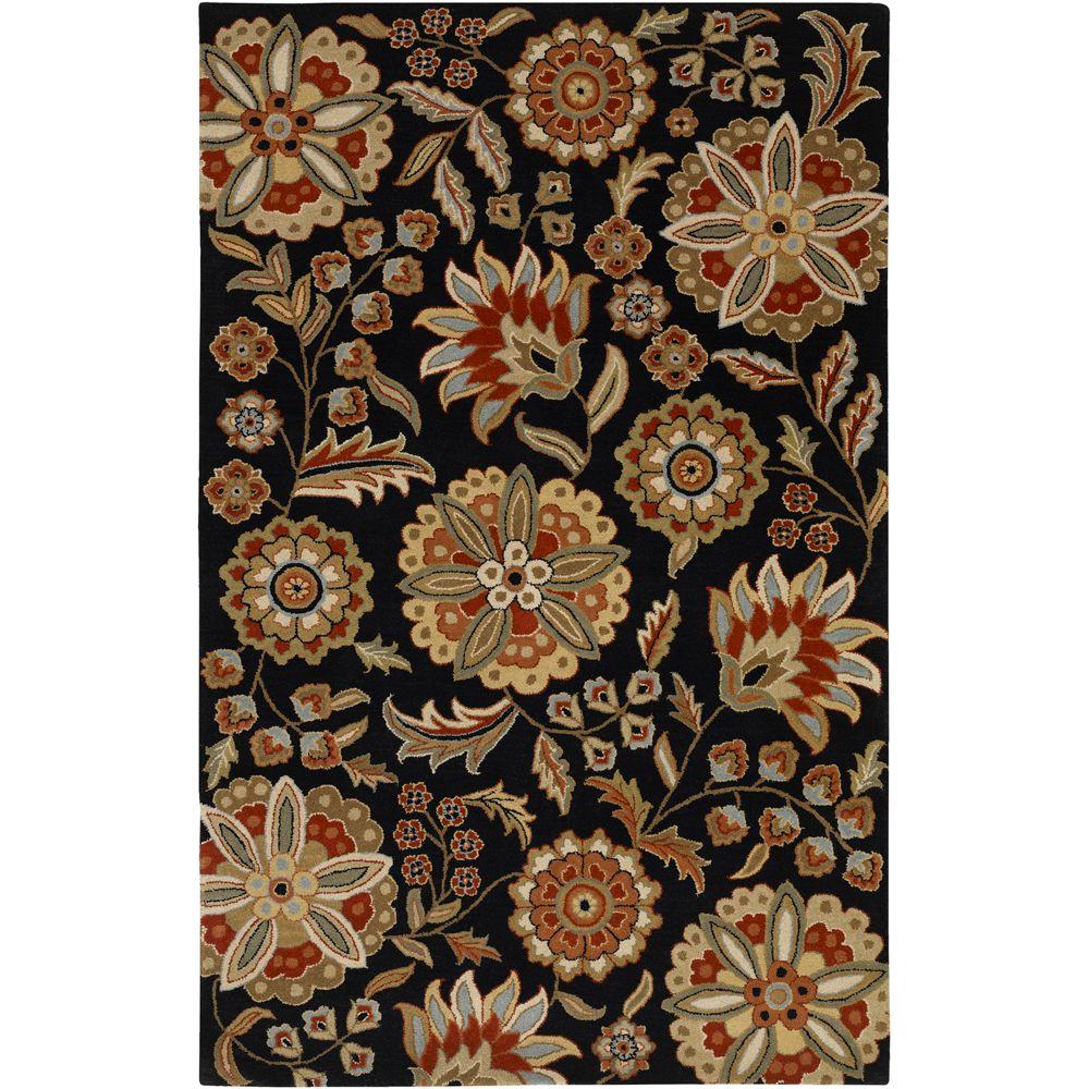 Artistic Weavers Sarah Black 5 Ft X 8 Area Rug Sar 5017 The Artistic Weavers Sarah Black 5 Ft X 8 Area Rug Sar 5017 The Home Depot
