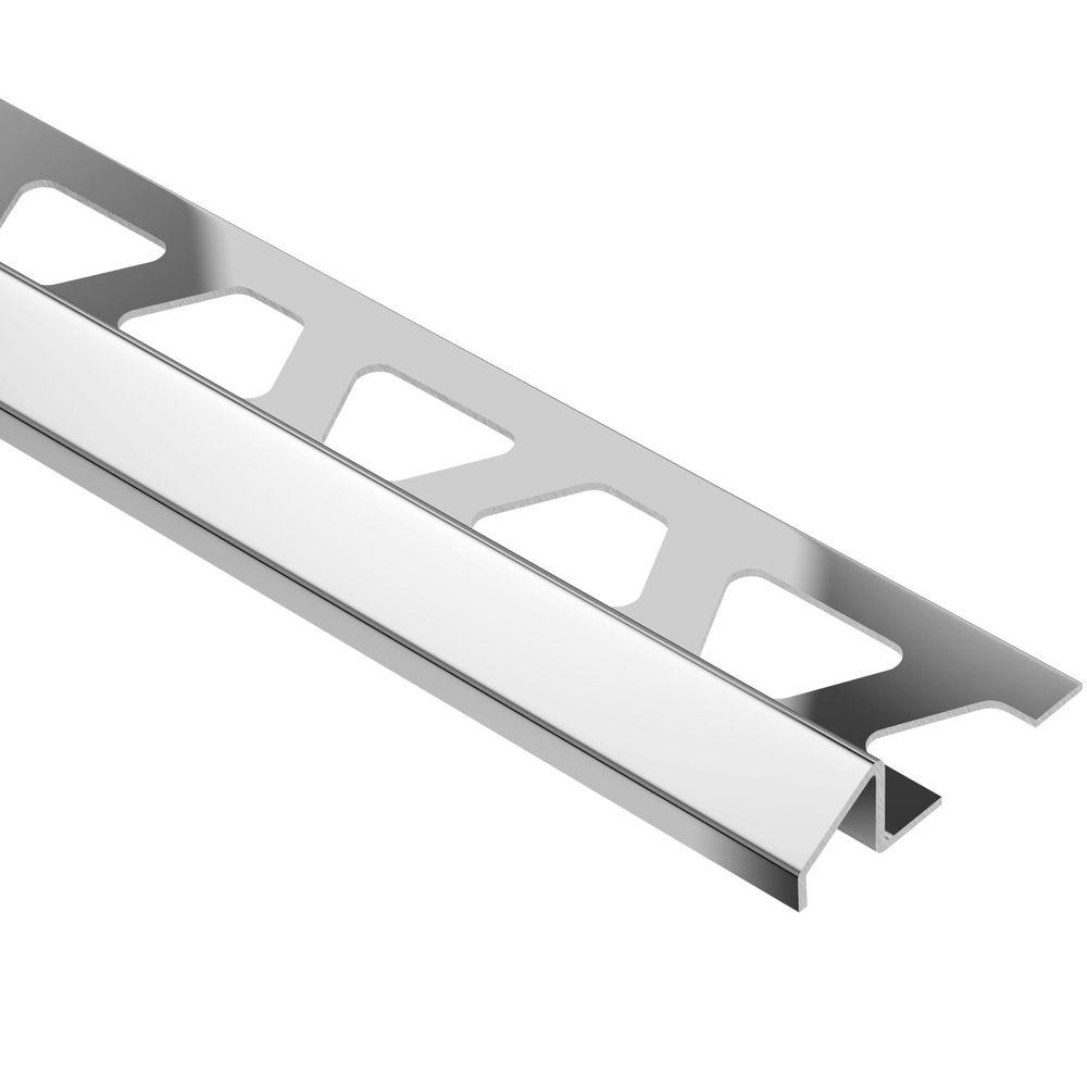 Schluter Reno U Stainless Steel 3 8 In X Ft 2 1 Metal Schluter Reno U Stainless Steel 3 8 In X Ft 2