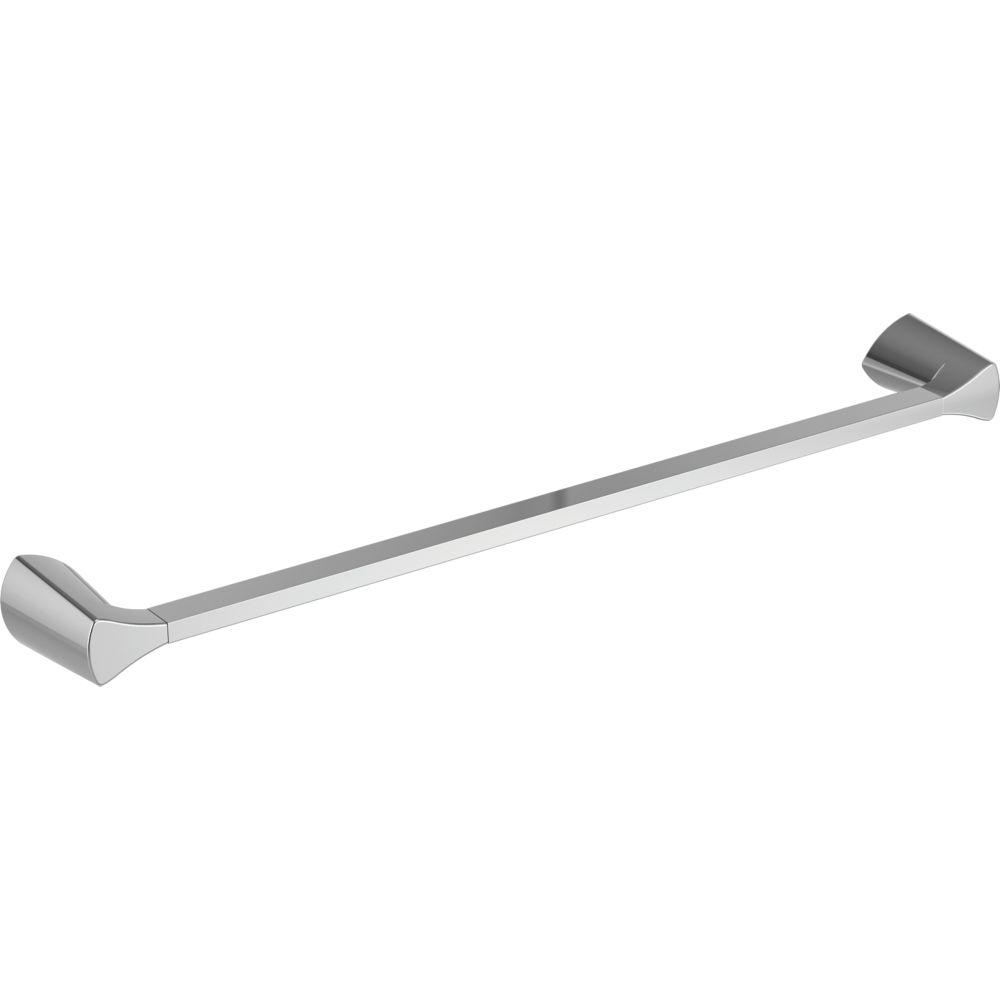 Delta Zura 24 in. Towel Bar in Polished Chrome