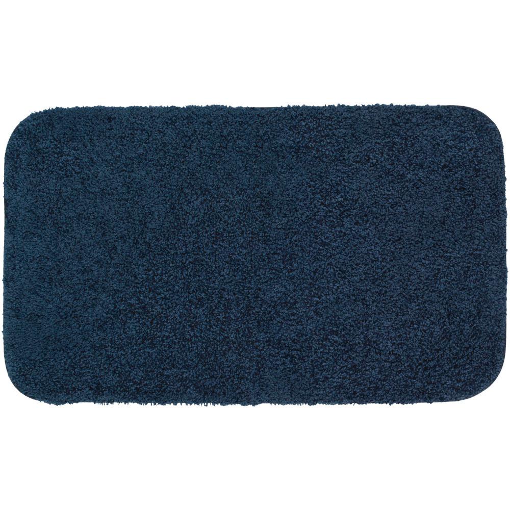 navy blue bath rugs