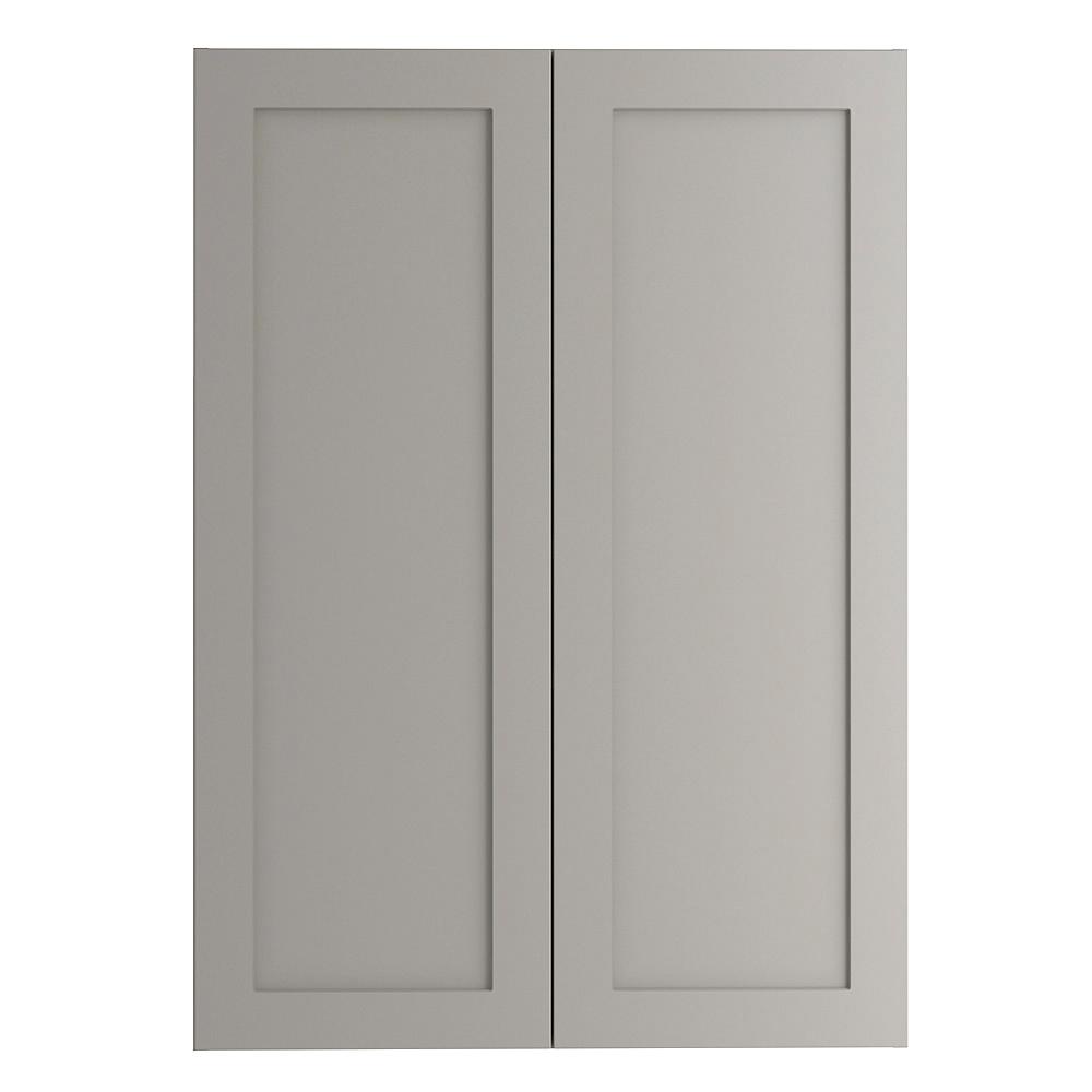Hampton Bay Cambridge Assembled 30x42x12 5 In Wall Cabinet In