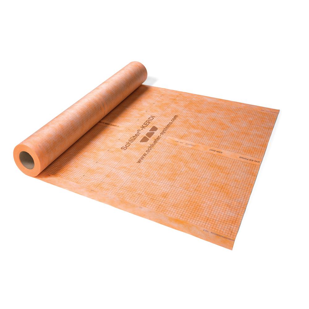 Schluter Ditra Waterproof Membrane Tile Underlayment 54 Square Feet Schillings
