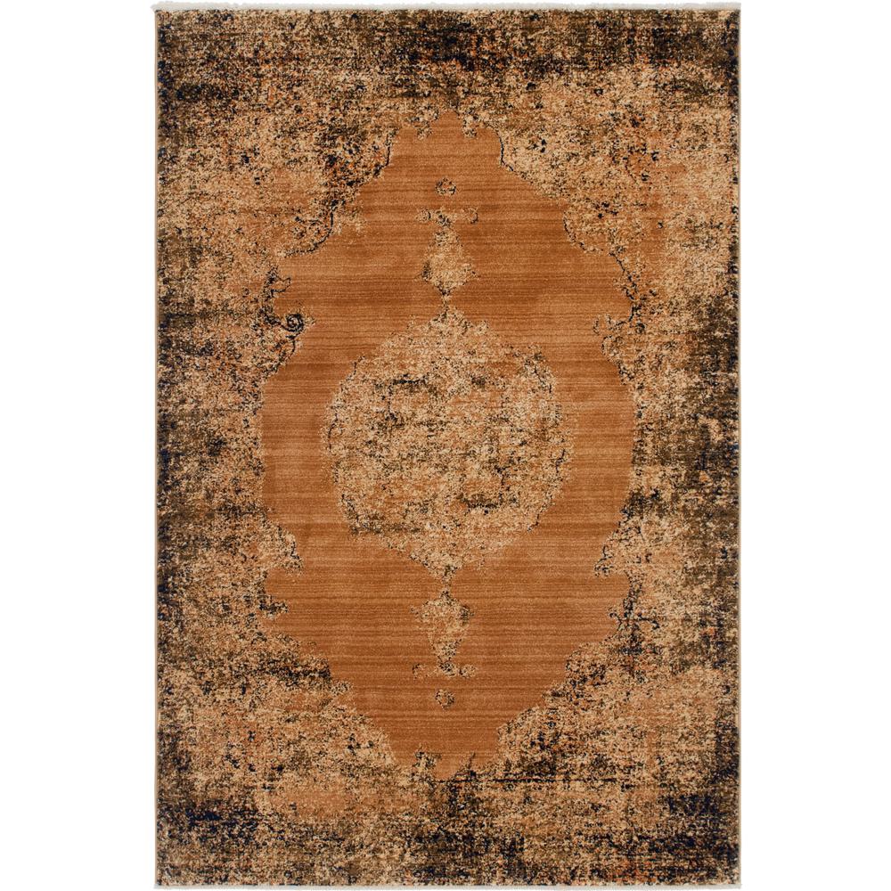 Unique Loom Light Brown 4 ft. 5 in. x 4 ft. 5 in. Graham Rug-3144435 ...