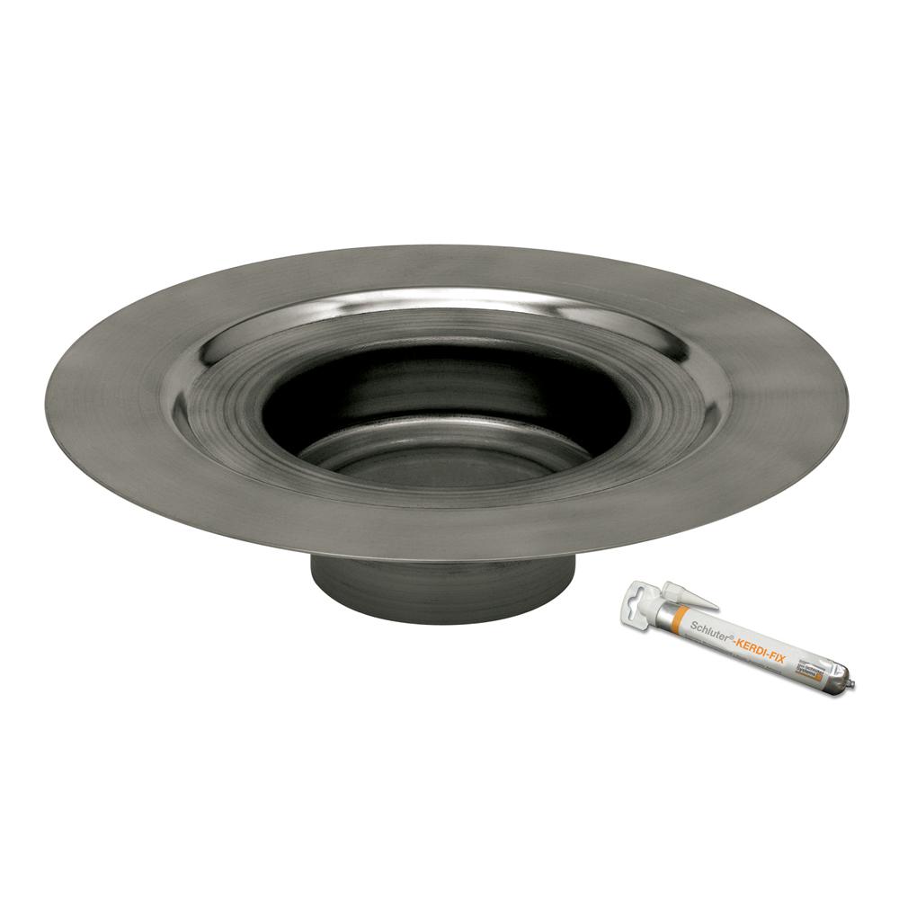 Schluter Systems KerdiDrain 2 in. Outlet Threaded Stainless Steel