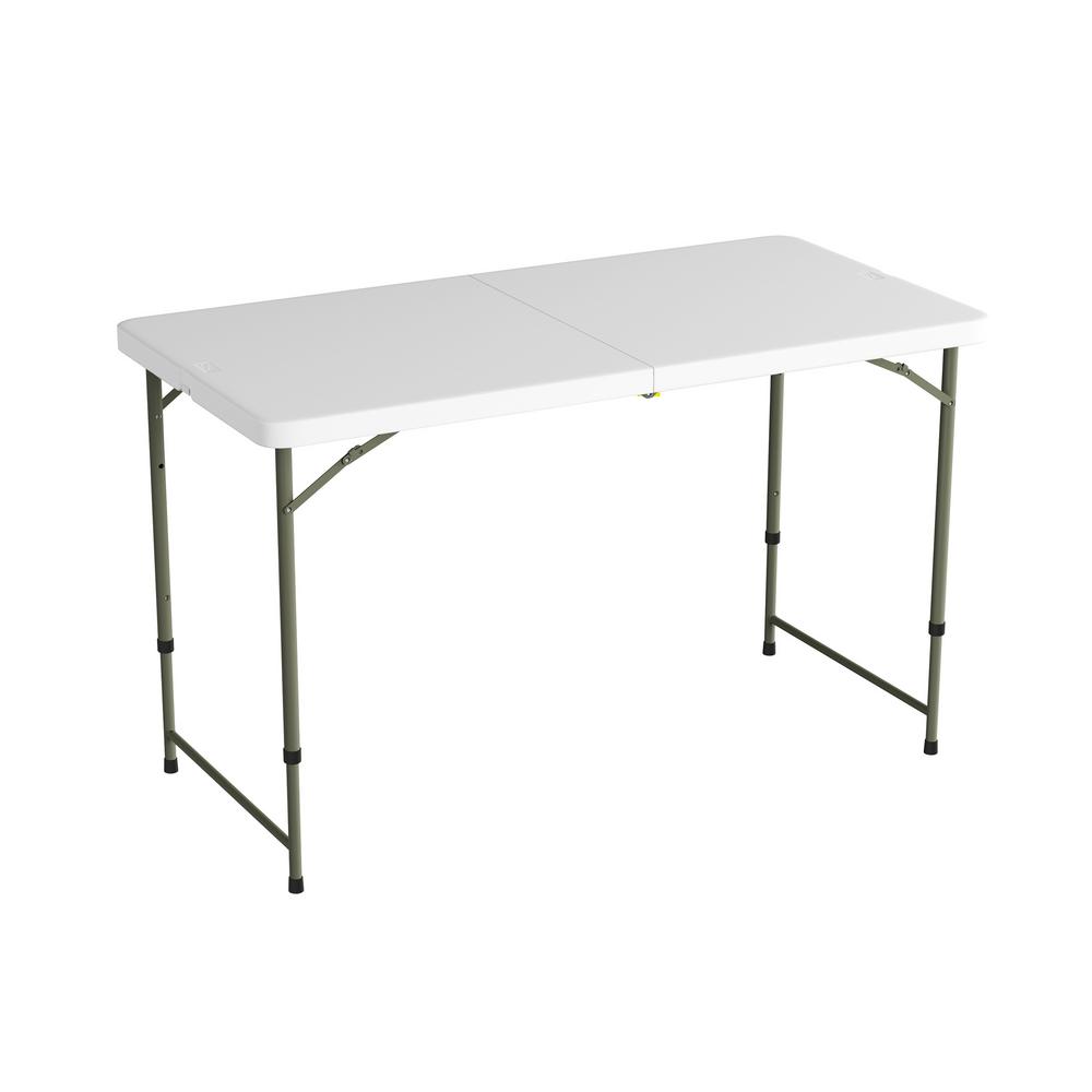 4 Ft Adjustable Height Folding Table - Mediconist