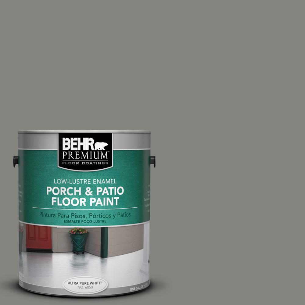 BEHR Premium 1 gal. PPU2407 Barnwood Gray LowLustre Interior