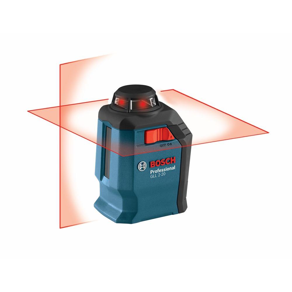 Bosch 65 Ft Self Leveling 360 Degree Horizontal Cross Line Laser