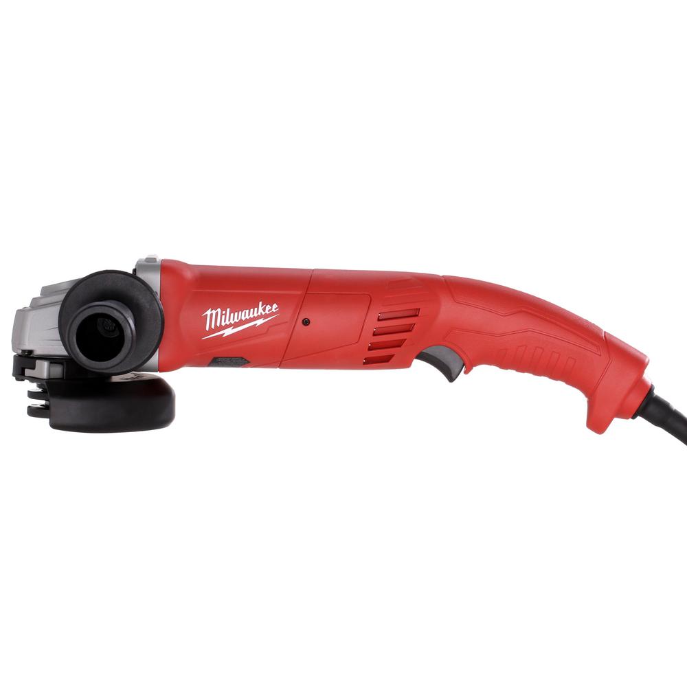 Milwaukee 11Amp AC/DC Small Angle Grinder 5" w/ Trigger Grip Adjustable