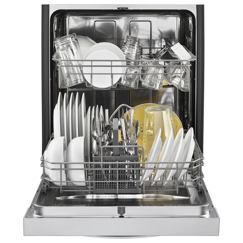Whirlpool 24 In. BuiltIn Dishwashers Dishwashers The Home Depot