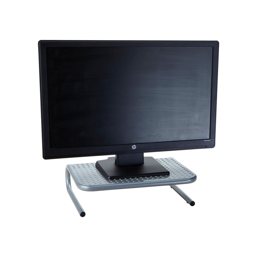 Metal Desk Organizers Accessories Office Supplies The Home Depot Metal Monitor Stand