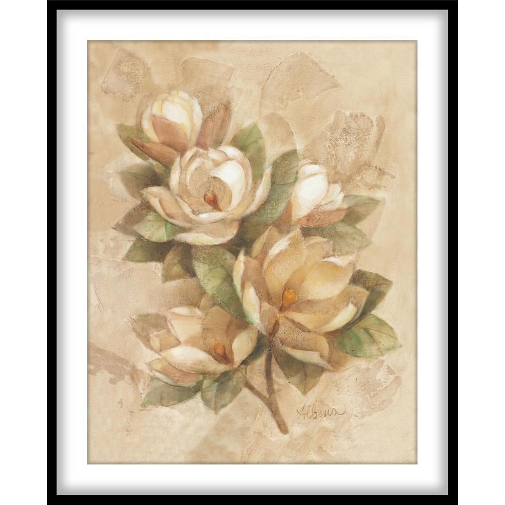 Ptm Images 9 75 In X 11 Magnolia Framed Wall Art 1 76279 Magnolia Framed Wall Art