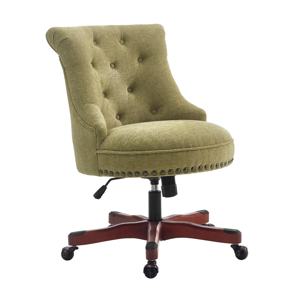 Tufted Fabric Desk Chair Office Chairs Home Office