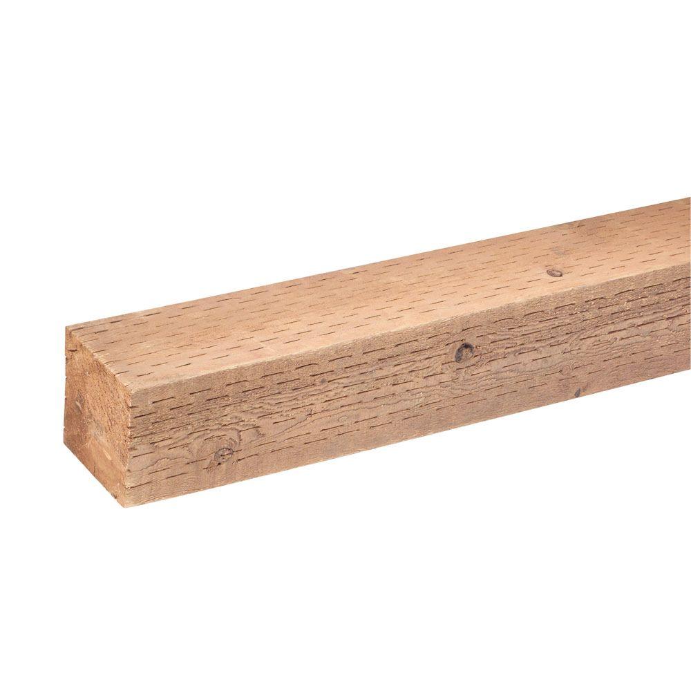 6 in. x 6 in. x 8 ft. Pressure-Treated Landscape Timber-537888 - The