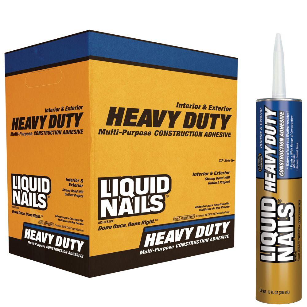Liquid Nails 28 oz. Heavy Duty Construction Adhesive-LNP ...