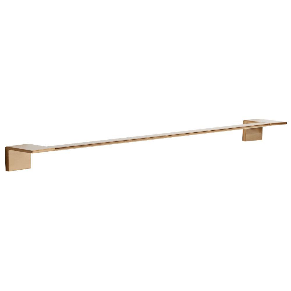 Champagne Bronze Towel Bars Bathroom Hardware The Home Depot Towel Bar In Champagne Bronze