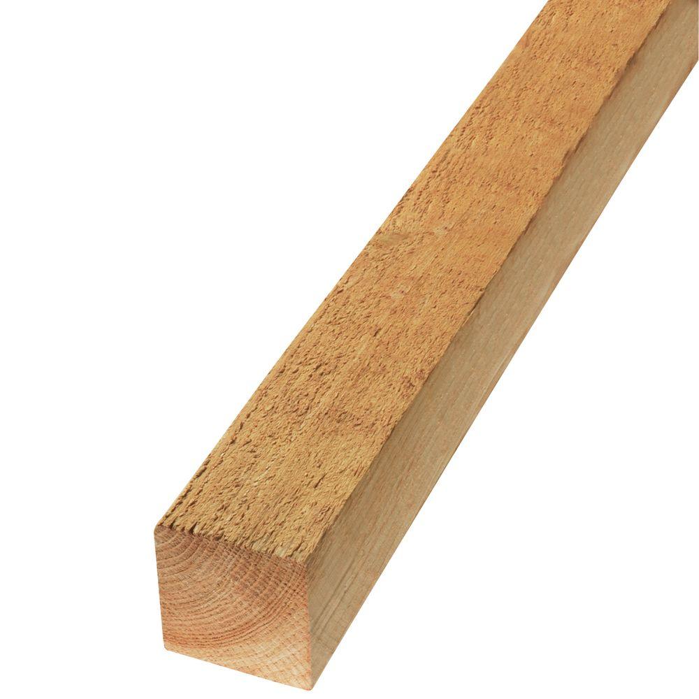 4 in. x 4 in. x 6 ft. #2 Pine Pressure-Treated Lumber-040406MCG ...