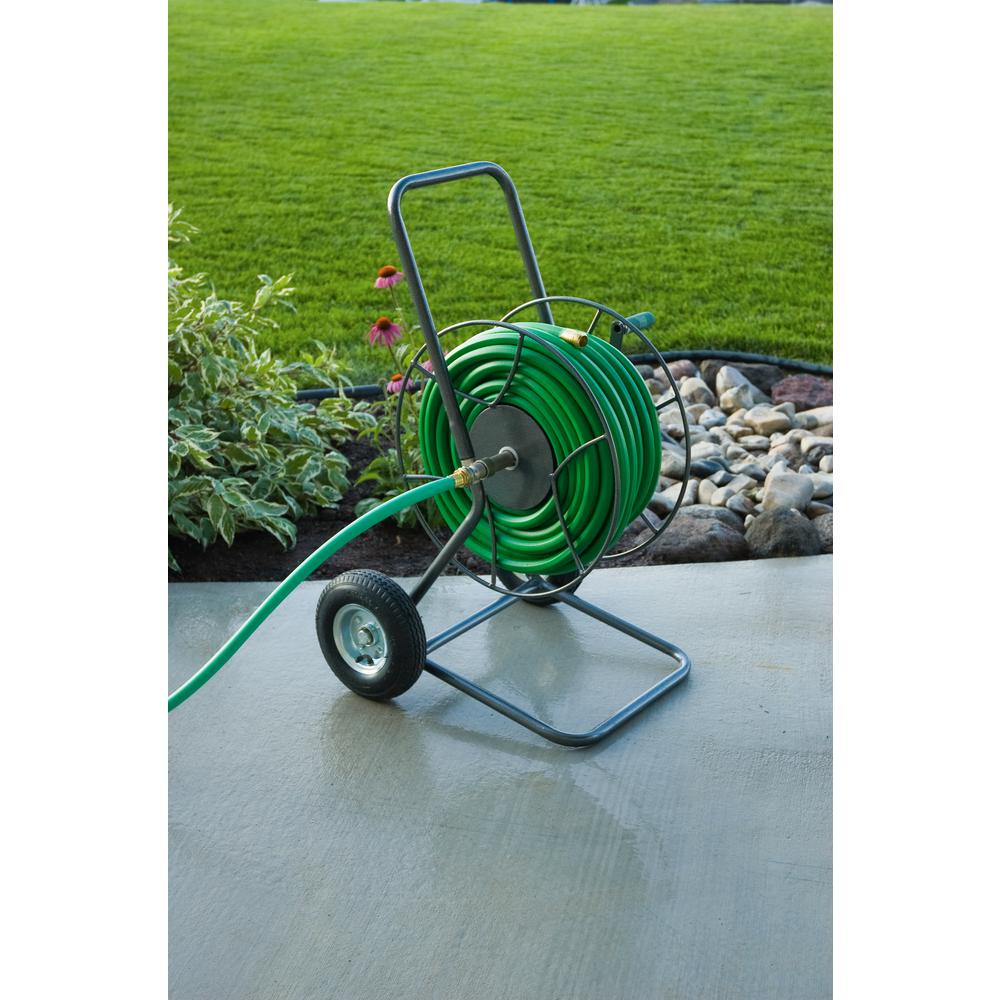 Yard Butler 2 Wheeled Hose Reel Cart 14025530 The Home Depot