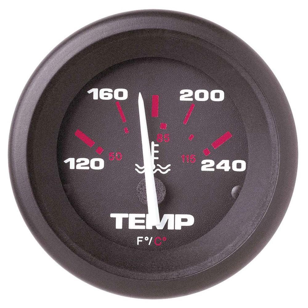 2 Sierra International 65509P Lido 120 to 240 Degrees F Dial Range Scratch Resistant Water Temperature Gauge