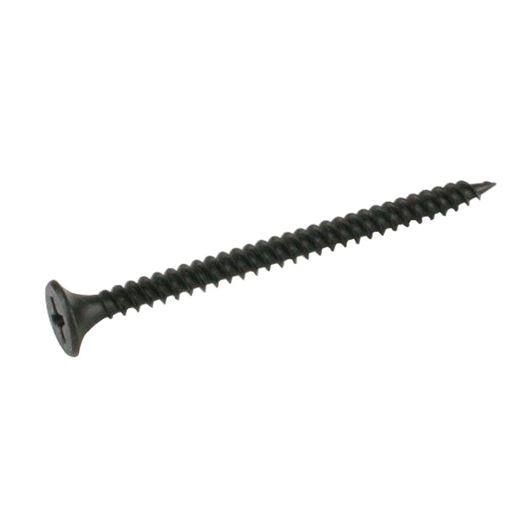 Everbilt 6 X 1 1 4 In Phillips Black Bugle Head Drywall Screw 8