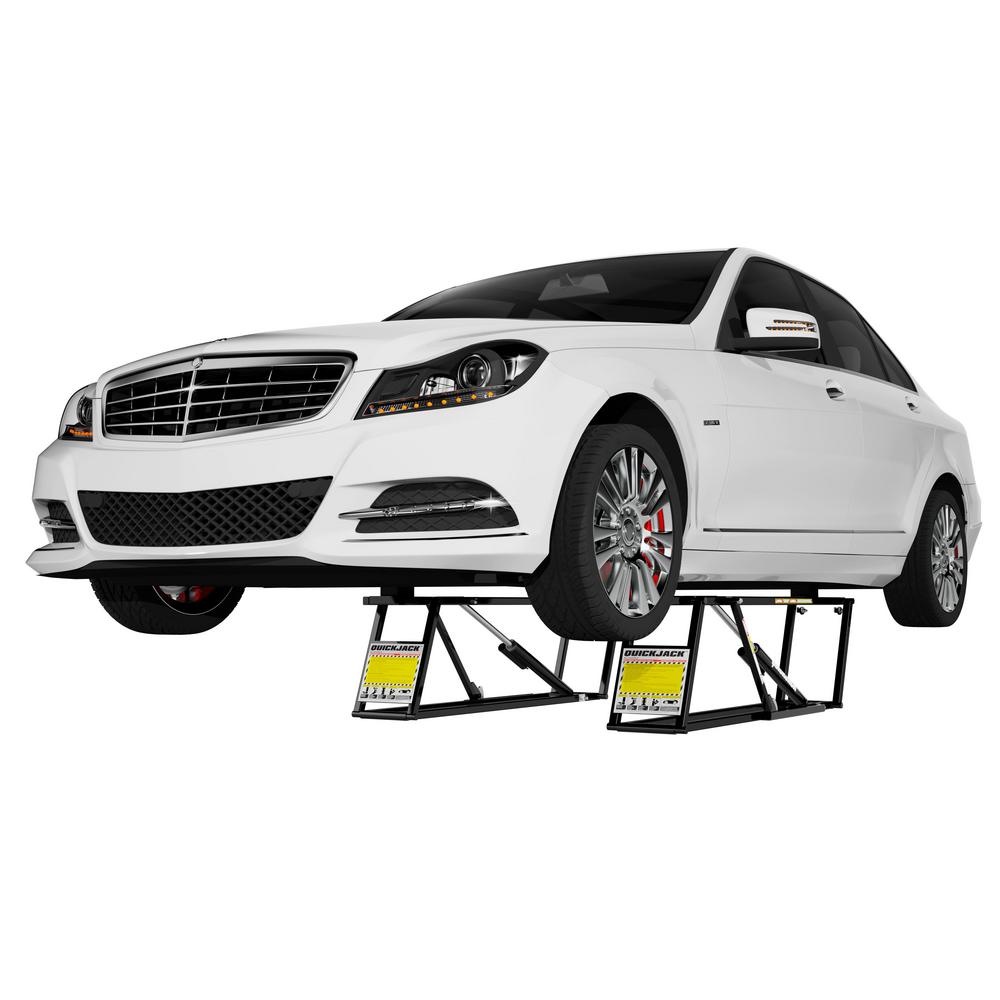 Quickjack Bl 5000slx 5 000 Lbs Capacity Portable Car Lift Bl 5000slx Ac 110v The Home Depot