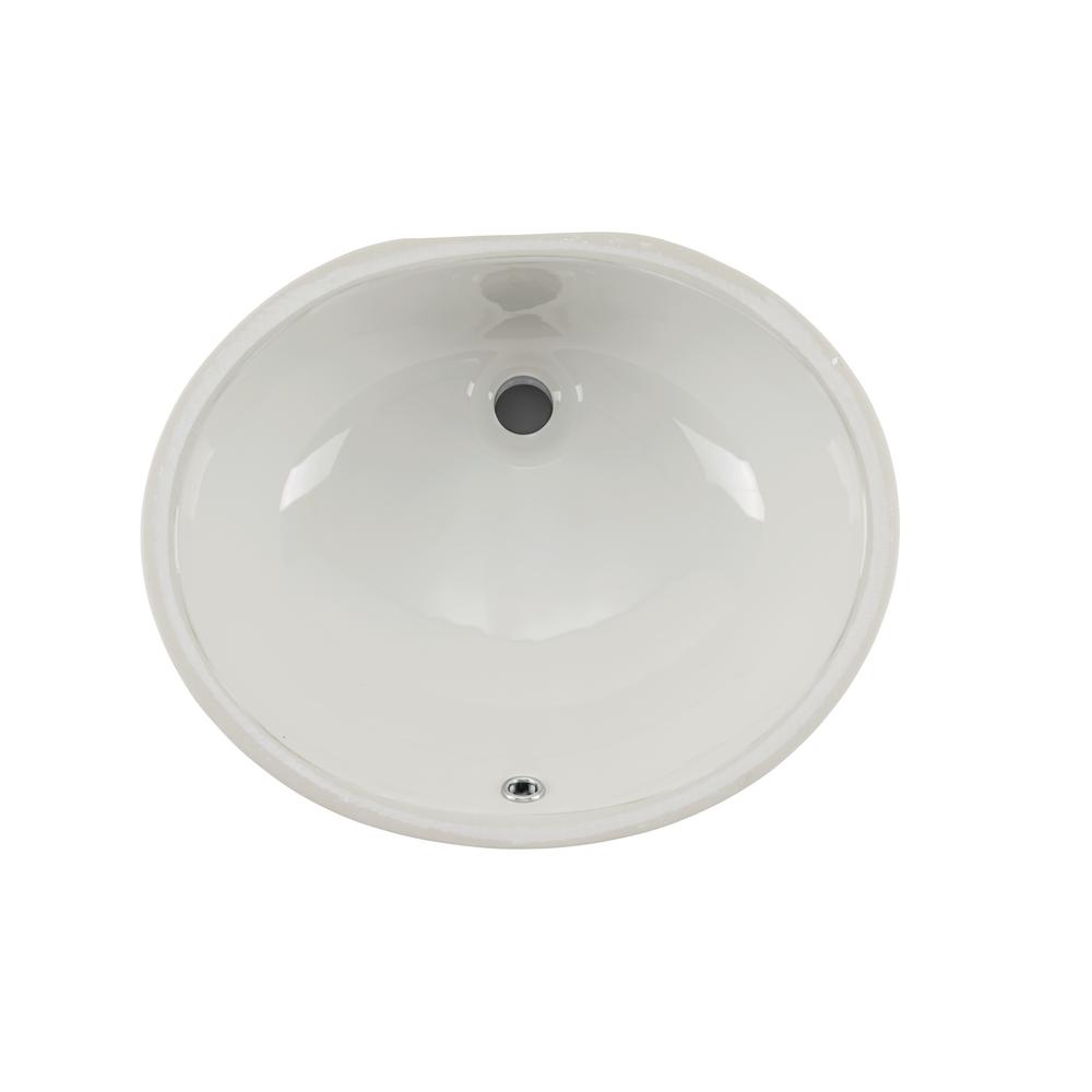 Cahaba 19 1 4 In X 16 Glazed Porcelain Bathroom Sink Glazed Porcelain Bathroom Sink In White