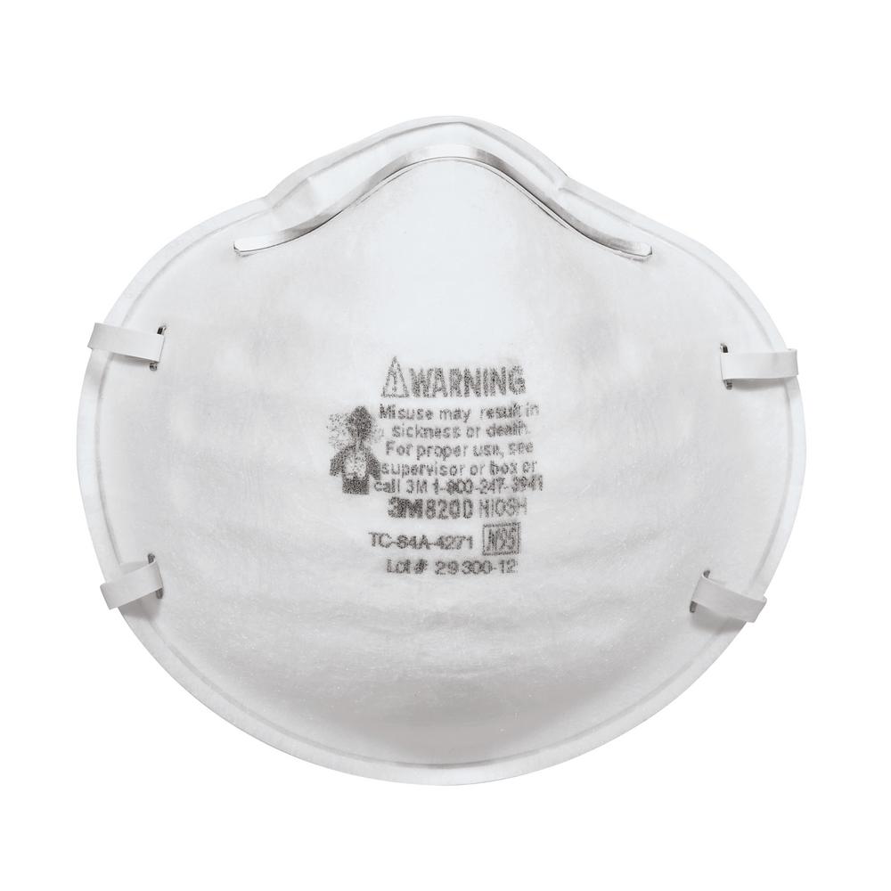 3M N95 Sanding and Fiberglass Respirator (40Pack)8200HB2C40 The