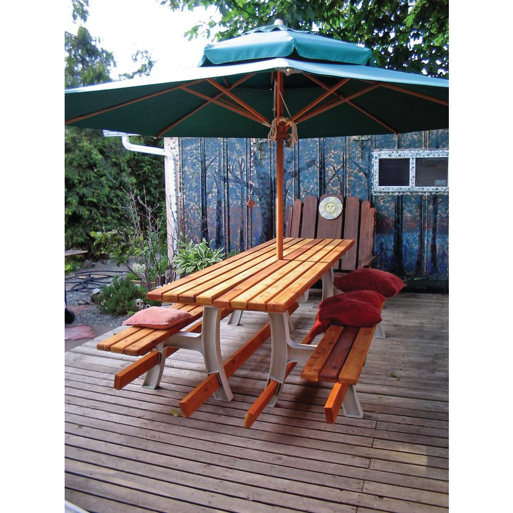 2 X 4 Basics Flip Top Bench Table Sand 90110 The Home Depot