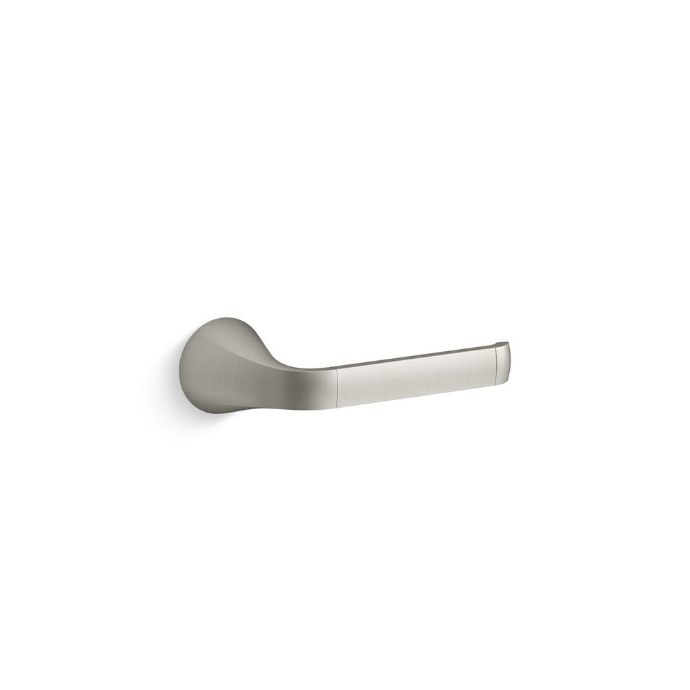 KOHLER Cursiva Toilet Paper Holder in Vibrant Brushed Nickel