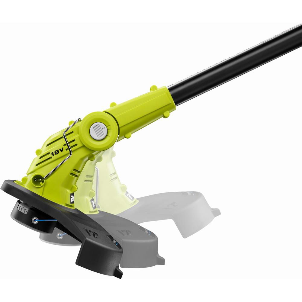 Cordless String Trimmer Edger Weed Wacker Ryobi 18V ONE+ ...