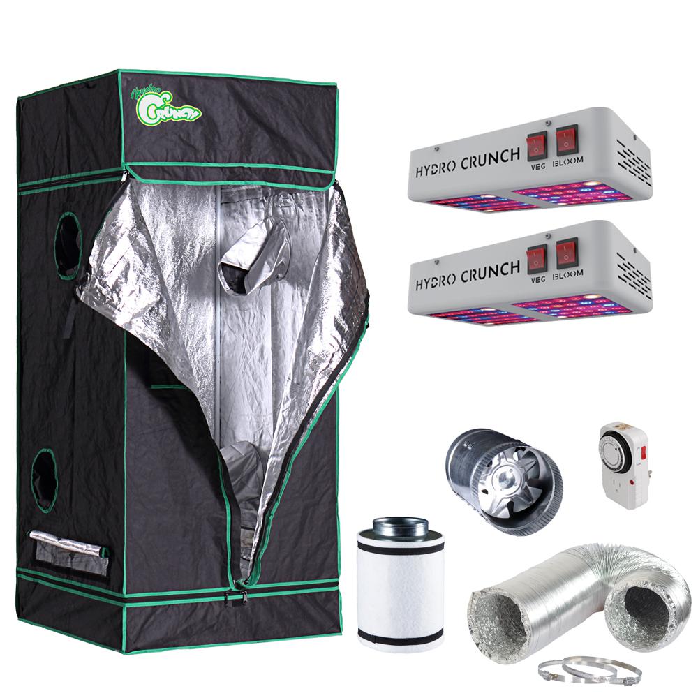 Hydro Crunch 600 Watt Equivalent Veg Bloom Full Spectrum Led Plant Hydro Crunch 600 Watt Equivalent Veg Bloom Full Spectrum Led Plant Grow Light Fixture
