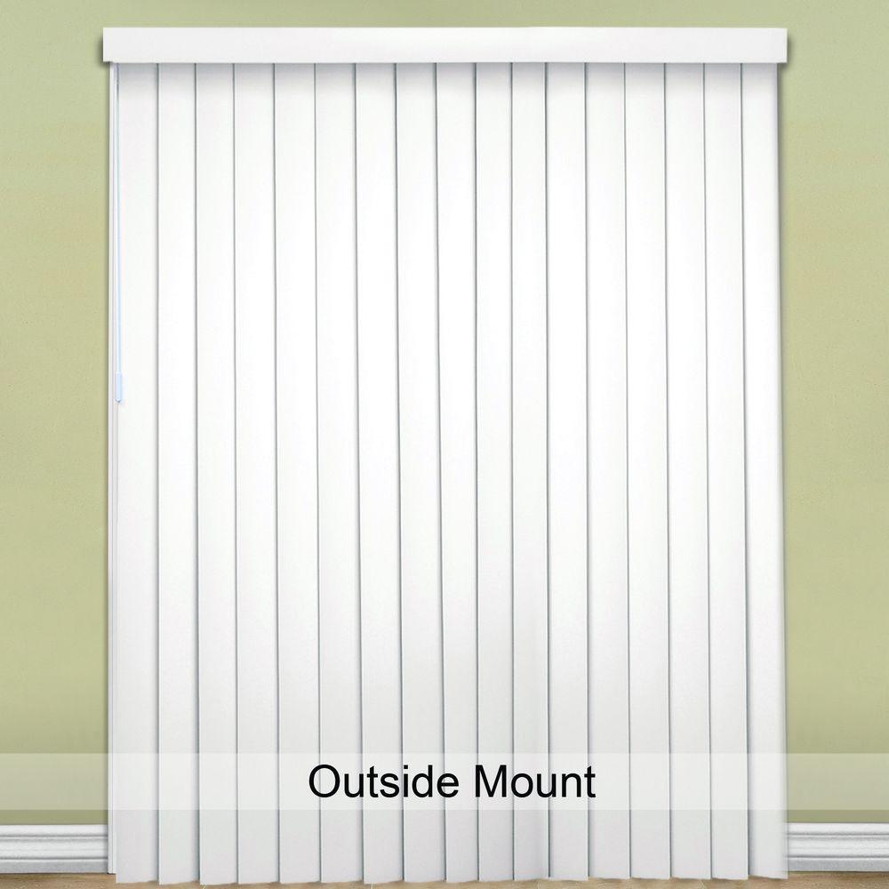 crown alabaster 3.5 in. vertical blind 104 in. w x 84 in. l room