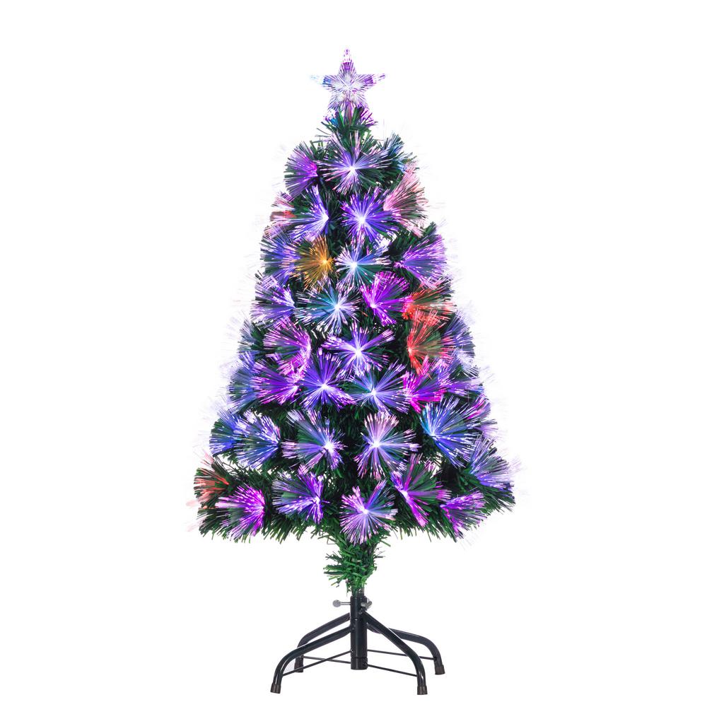 Sterling 3 ft. H Fiber Optic ColorChanging Tree652230M The Home Depot