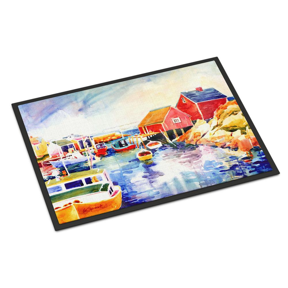 Carolines Treasures German Shepherd Wipe Your Paws Floor Mat 19 X 27 Multicolor Doormats Home Décor