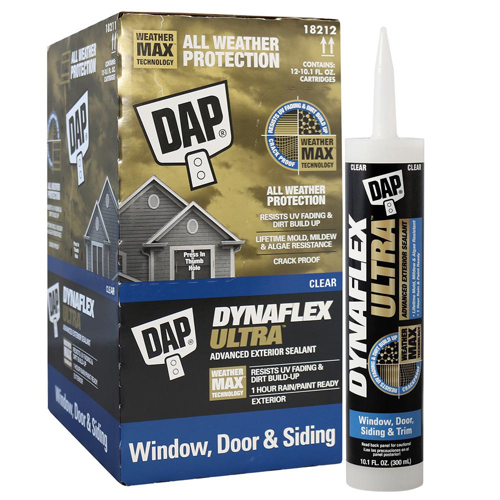 DAP Dynaflex Ultra 10.1 Clear Advanced Exterior Window, Door and Siding