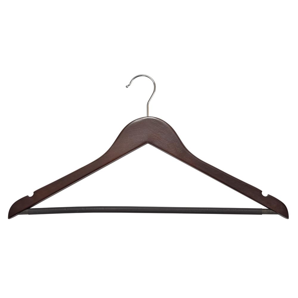 Muscle Rack Cherry Wooden Hanger 30 Pack Wchwb C30pk The Home Depot