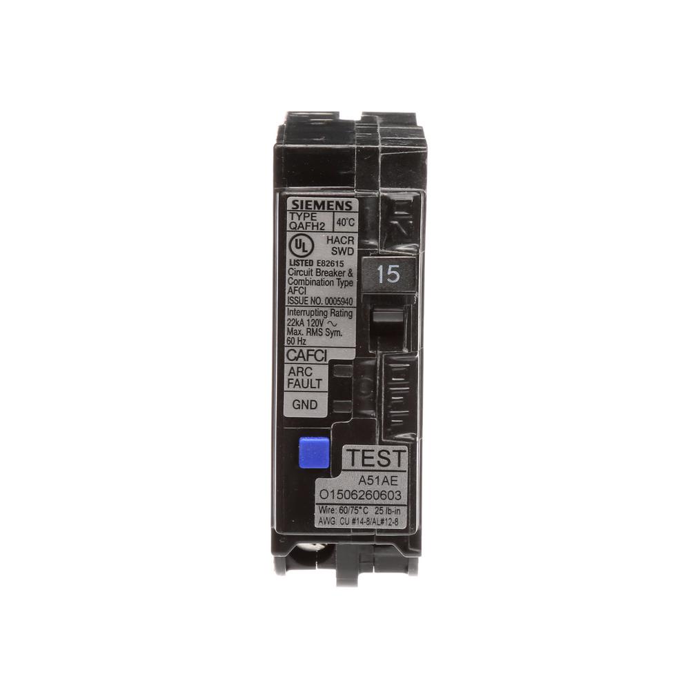 Square D HOM115AF 1 Pole 15A Arc-Fault Breaker 120//240-V
