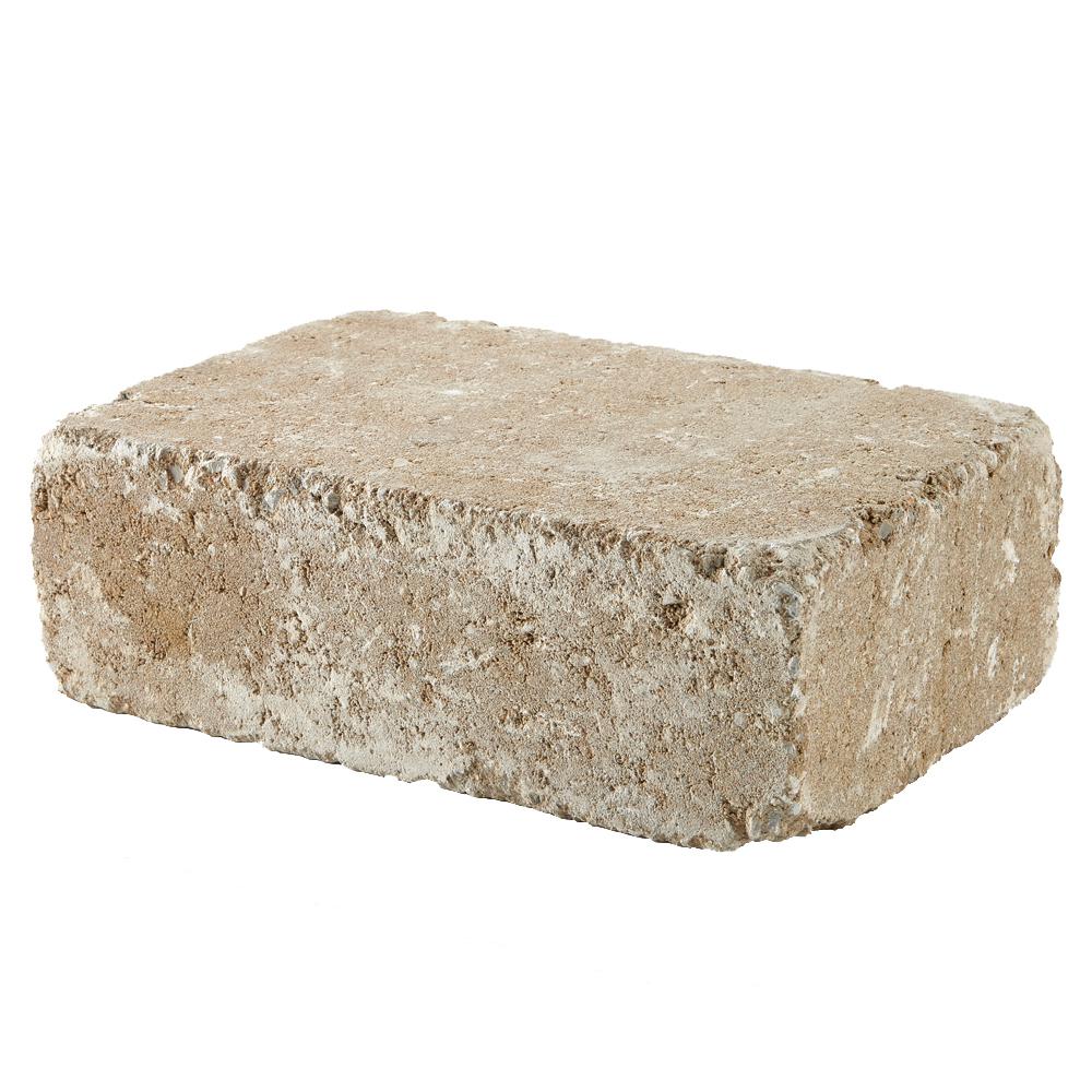 Pavestone RumbleStone Large 3.5 in. x 10.5 in. x 7 in. Merriam Blend ...