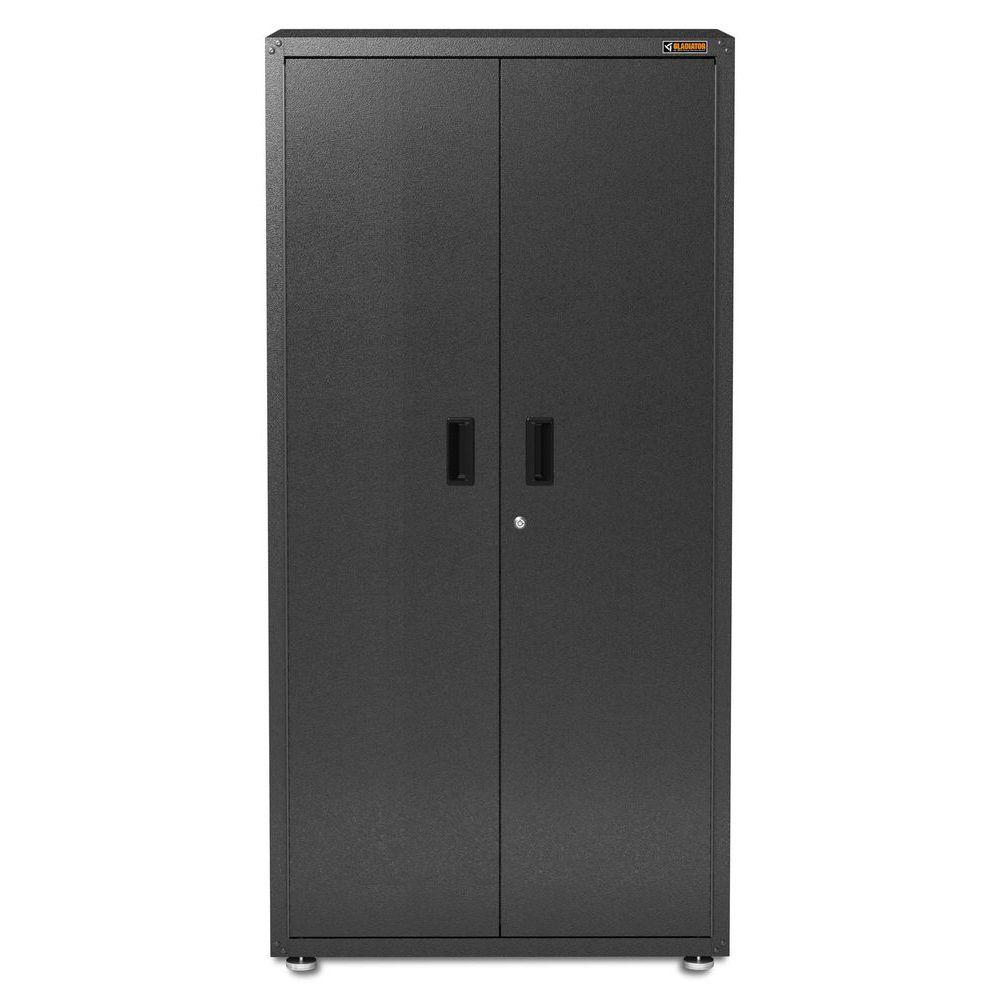 Gladiator Ready-to-Assemble 72 in. H x 36 in. W x 18 in. D Steel Freestanding Garage Cabinet in Hammered Granite