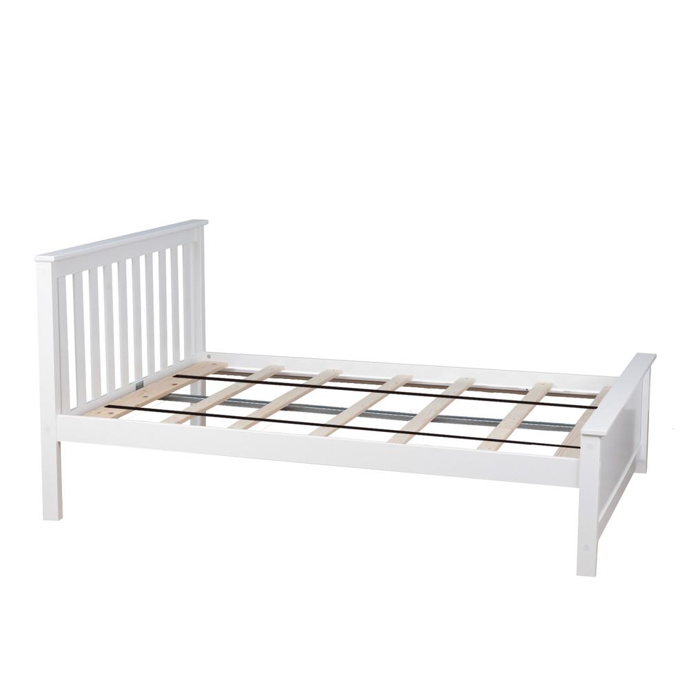 Max & Lily Solid Wood Full Platform Bed