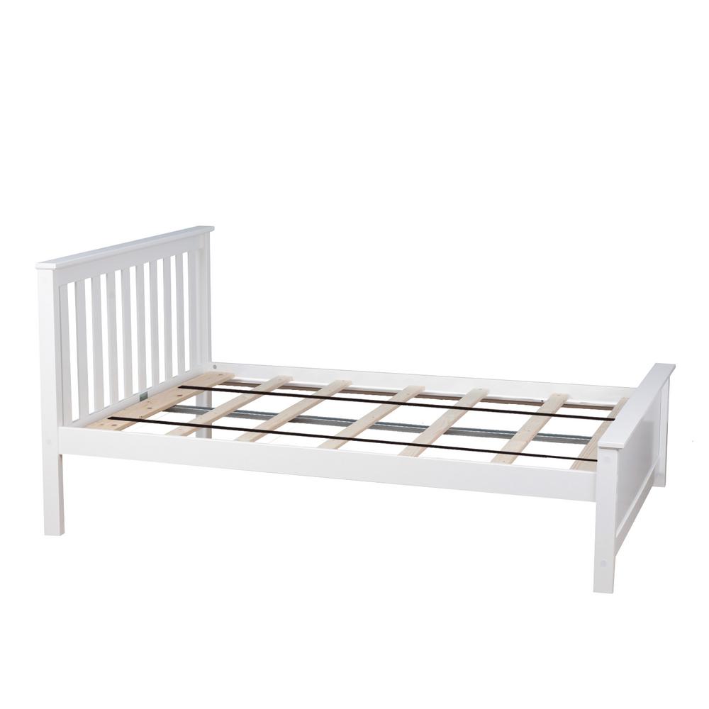 Harriet Bee Janeen Solid Wood Full Platform Bed