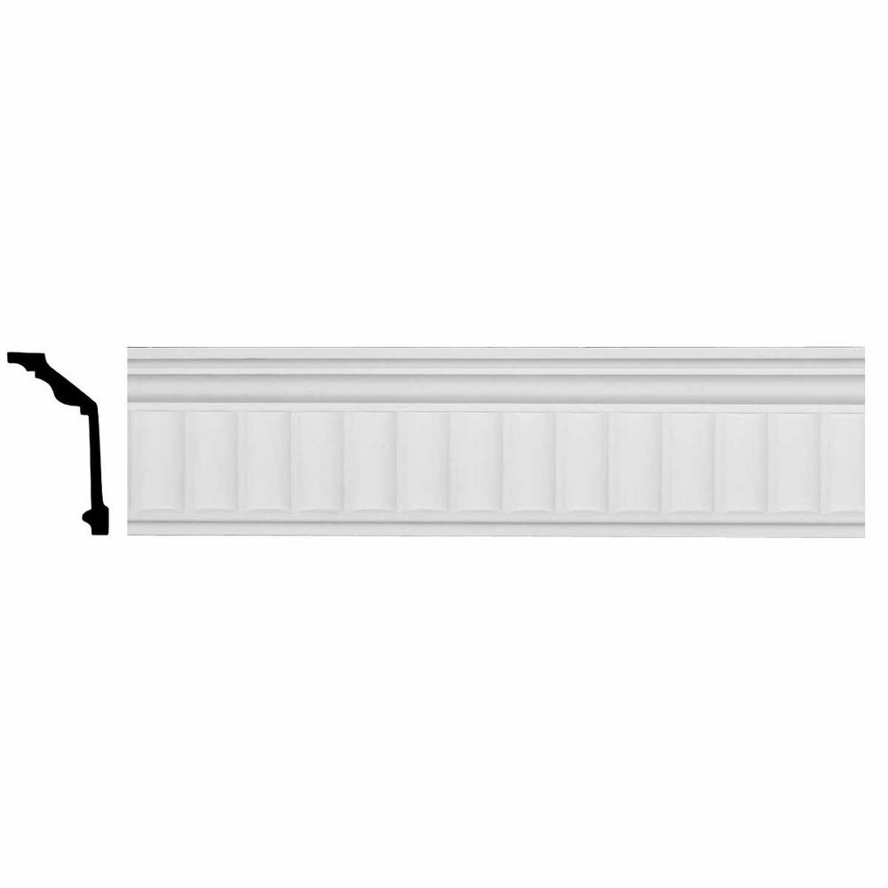 DecraMold DM 268D 7 16 In X 2 3 4 In X 96 In Pine Wood Crown With   Primed Ekena Millwork Crown Moulding Mld05x03x06ly 64 1000 