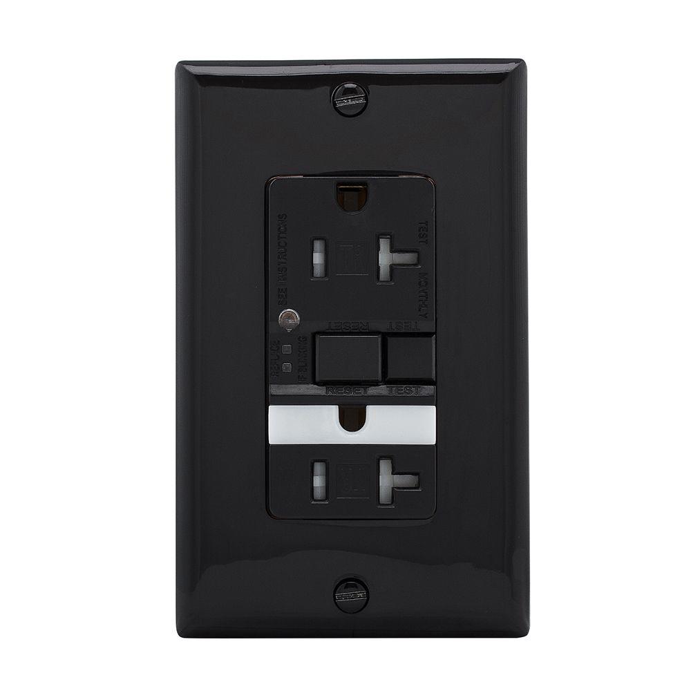 Eaton GFCI SelfTest 20A 125V Tamper Resistant Duplex Receptacle with
