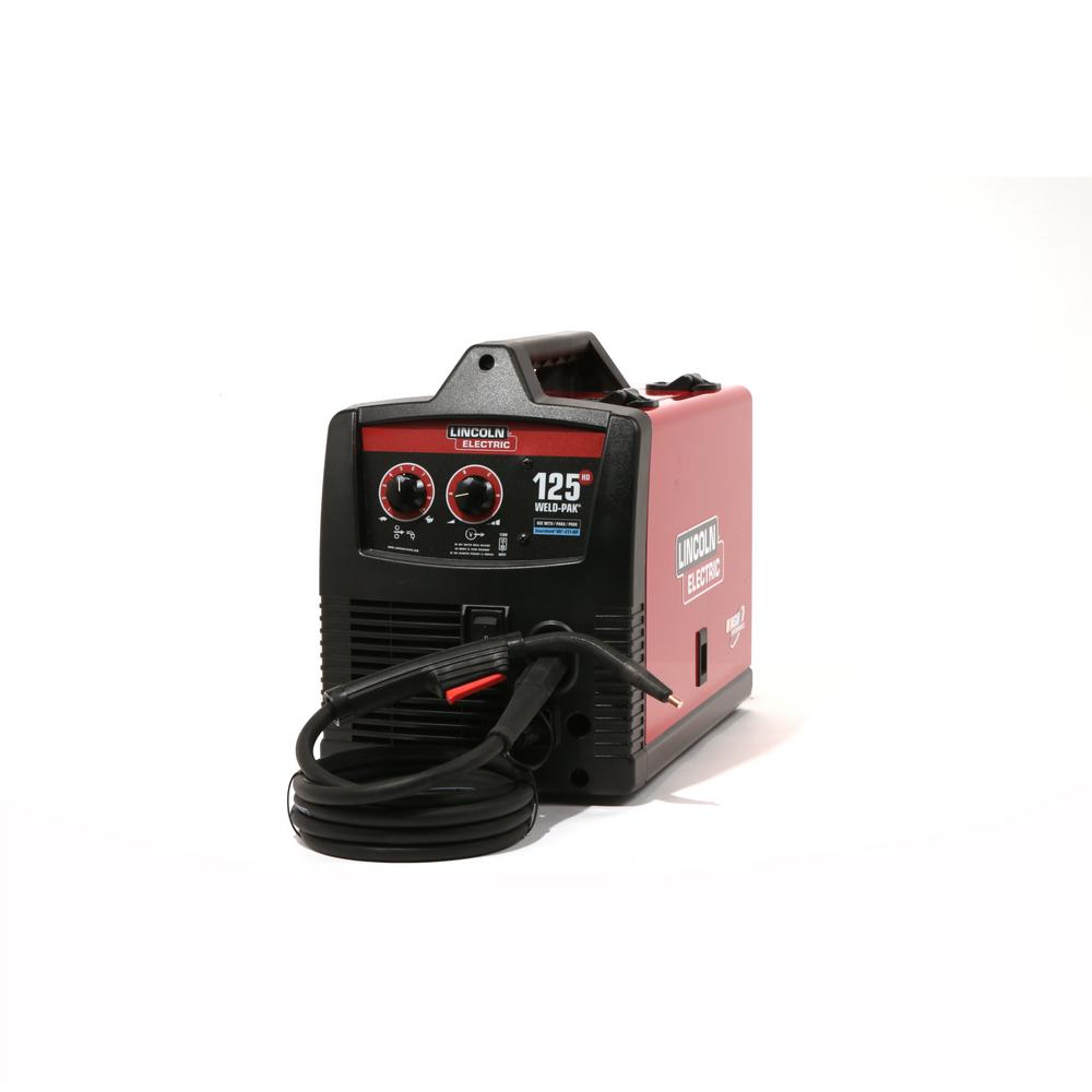 flux 125 welder thickness