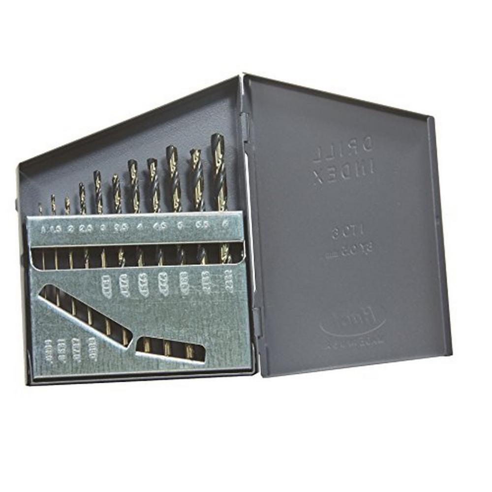 Viking Drill and Tool 79430 L Type 240-DN M42 Cobalt 135 Degree Split Point Bit 6 Pack