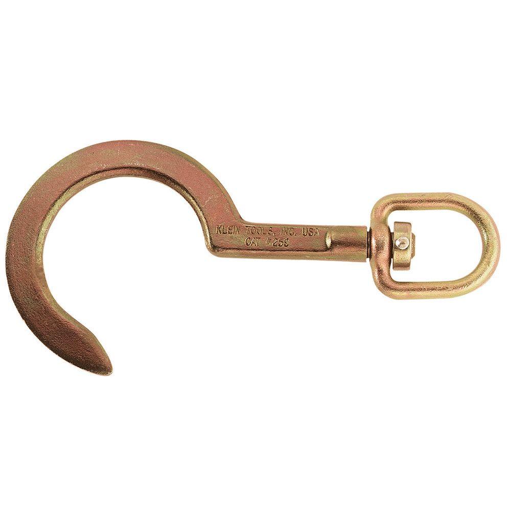 Everbilt 13/16 in. x 33/4 in. Solid Brass Swivel Spring Snap Hook43854 The Home Depot